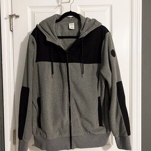 American Eagle Outfitters Gray and Black Lightweight Jacket